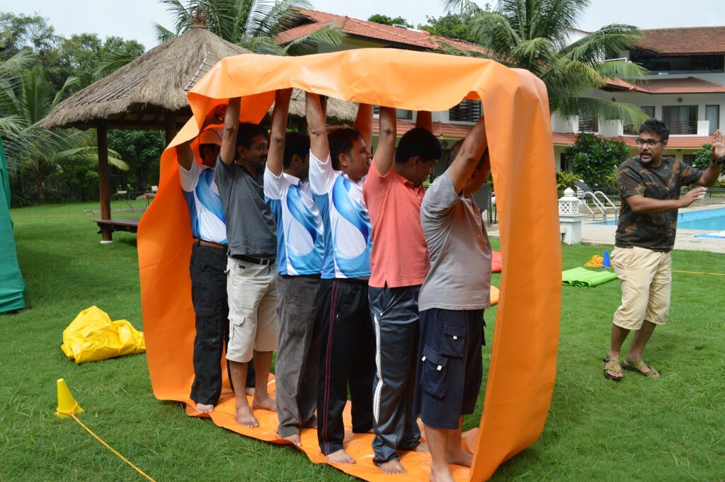 Caterpillar Race - Team Building Activity
